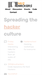 Mobile Screenshot of nushackers.org
