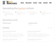 Tablet Screenshot of nushackers.org